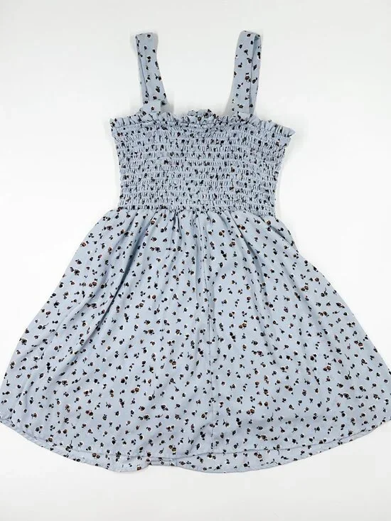 Cottagecore Mini Dress Spring Summer Fairy Picnic Floral - Picture 7 of 8